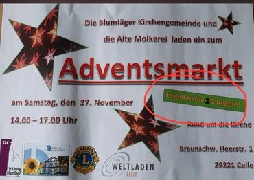 Einladung Adventsmarkt