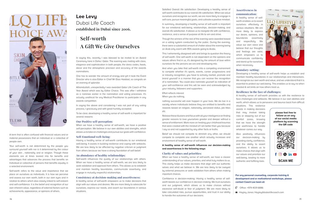 Dubai-life-coach-lee-levy-doha-self-worth