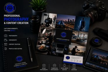High-quality photos, videos, and branded content that showcase your business and tell your story.