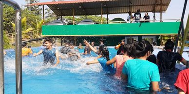 Pool for Groups at dandeli resort
