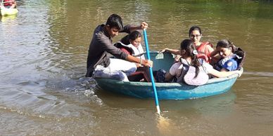 Dandeli Resort Coracle ride