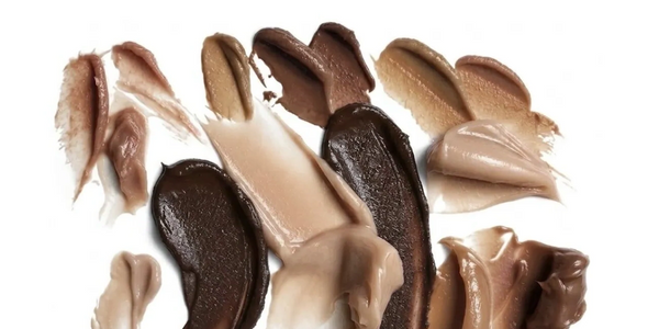 Skin tone prosthetic silicone swatches