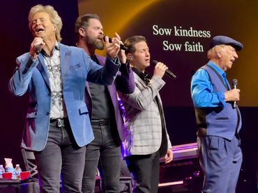 The very talented Gaither Vocal Band