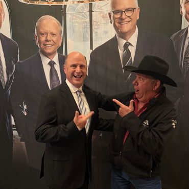 "WOW!! That's Rod Griffin!"
"Yikes...That's Gary Lake"