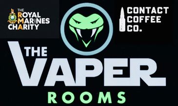 The Vaper Rooms is supporting the Royal Marines Association and Contact Coffee Co.