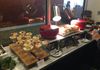 Just one of the buffets backstage