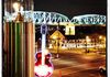 Country Music Association Holiday Party 2014. View of the River Front Park & Shelby Street Bridge from rooftop lounge - Hard Rock Cafe - Nashville, TN