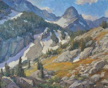 Rocks and Peaks 20x24