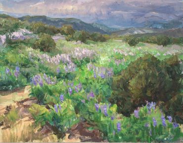 Lupine meadow 16x20