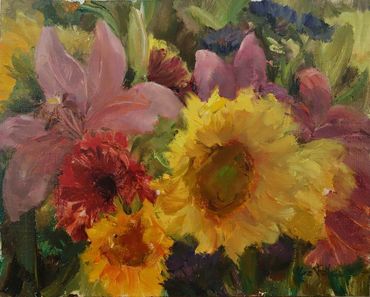 Star, Daisy, Sunflower 8x10