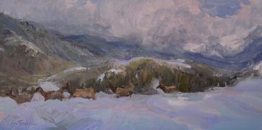 Winter Crossing 8x16