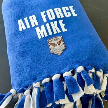 Reversible Fleece Blanket by Mya Ashley