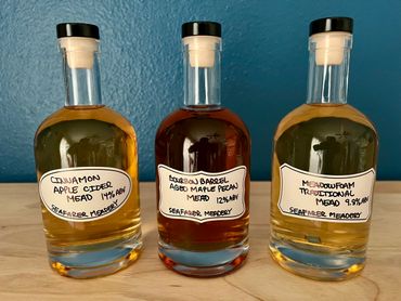 Some of our more recently bottled meads