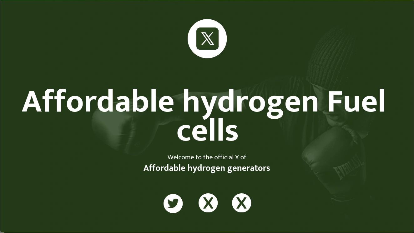 affordable hydrogen fuel cells