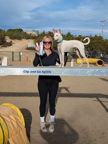 Michael and Blu rocked their 1st trial!