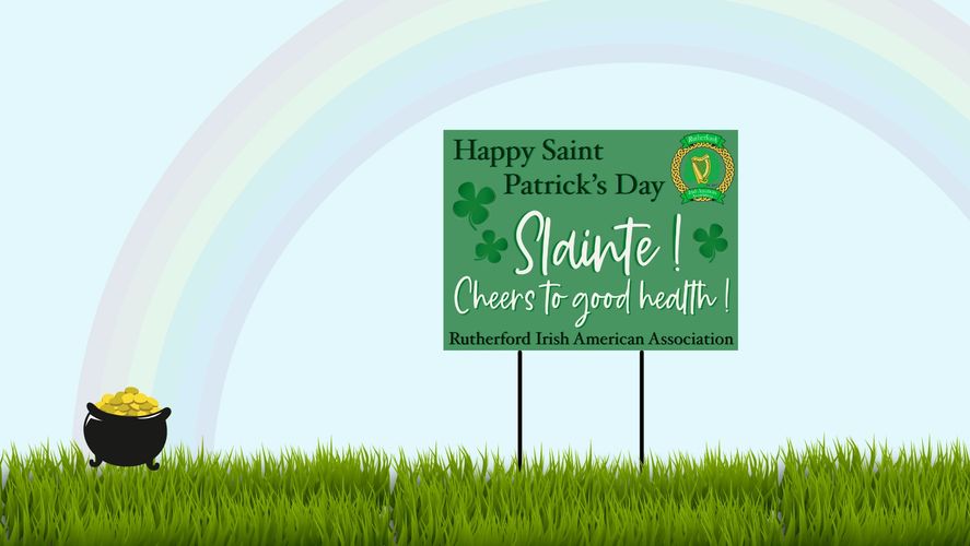 The traditional Irish toast "Slainte" translates to "Good Health", and boy do we all need that now.