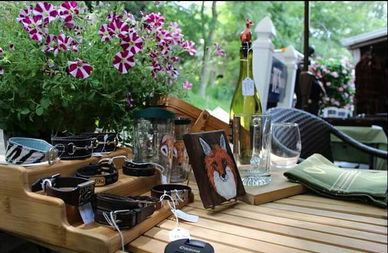 TCS Horse Show display of  our Uniique Finds & Custom  Giftware Collections. Watch for what's new!!