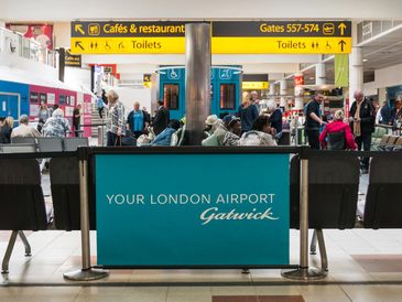 London Gatwick Airport taxi ride