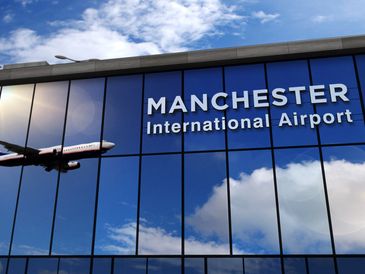 Manchester Airport taxi ride