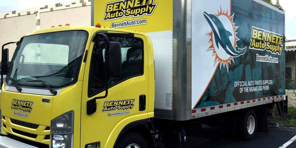 Fleet Wraps Car Wraps Business Wrap Box Truck Wrap Dolphins Miami Fort Lauderdale
