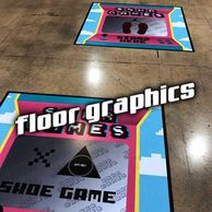 Floor Graphics Sidewalk Vinyl Outdoor Signs Signage Stickers Decal Fort Lauderdale Miami Printing