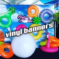 Vinyl Banner Printing Miami Signs SIgnage Fort Lauderdale Large Format Printer Advertising Step