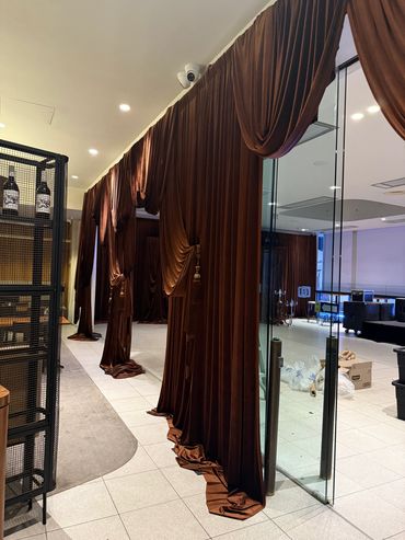 Drapery Melbourne event hire