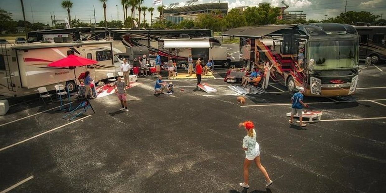 Luxury RV Rental Compound