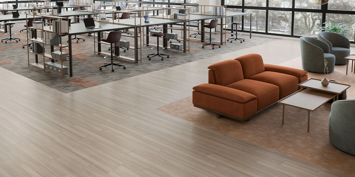 Shaw Philadelphia vinyl plank and carpet tile