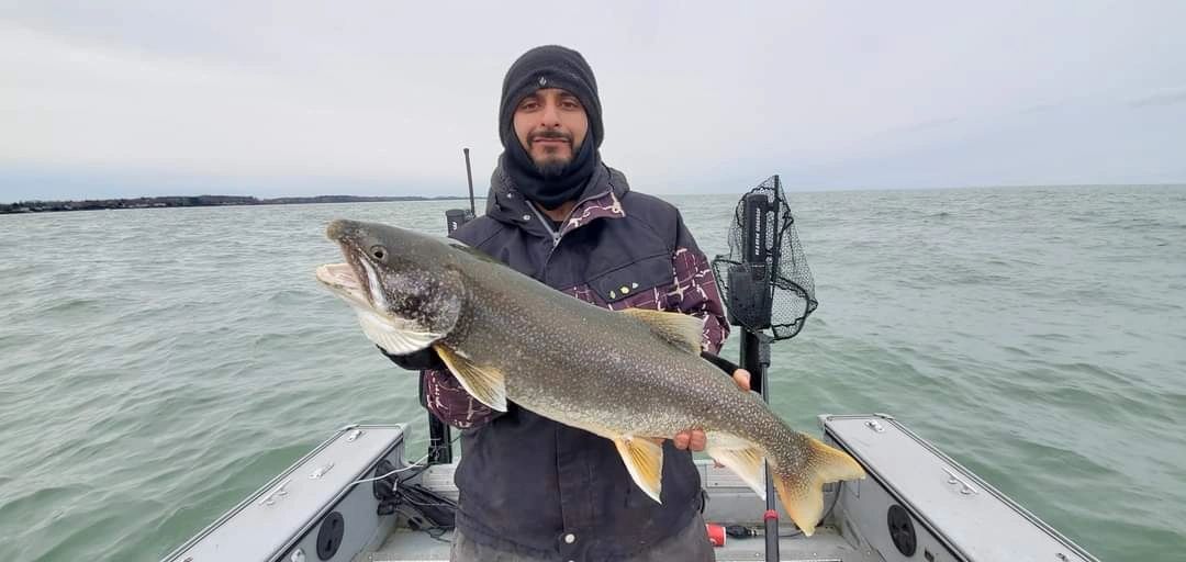 Lake Trout, lake Ontario, fishing charter