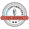 Procopywriters logo - Rachel Allison-Burke is a member of the professional copywriters association