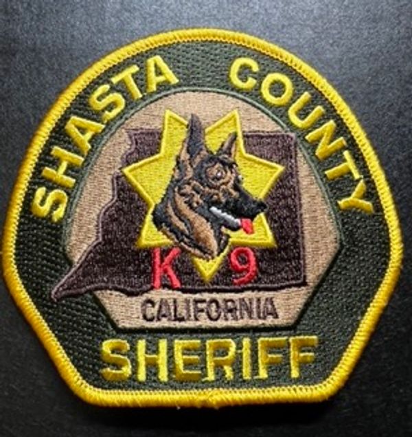 New Shasta County K9 Logo Patches are now available for $10