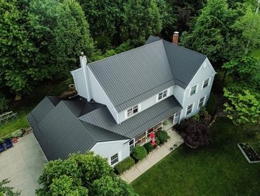 Metal For Shingles Metal Roof, Northeast Ohio Amish Built 