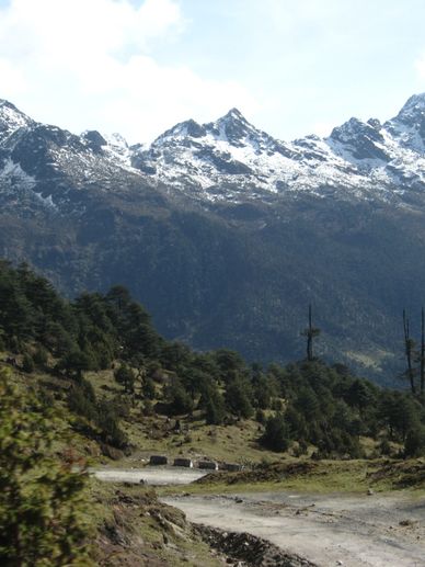 High road to Tawang, Arunachal Pradesh, Northeast India
