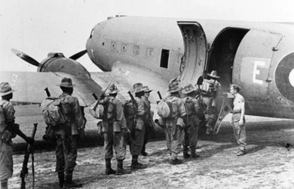 Douglas C-47 in operation in Imphal, Manipur during the World War 2 
