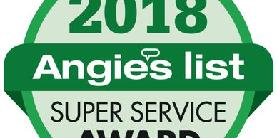 Triangle Roofing has been awarded Angie's List Super Service Award for numerous years. 