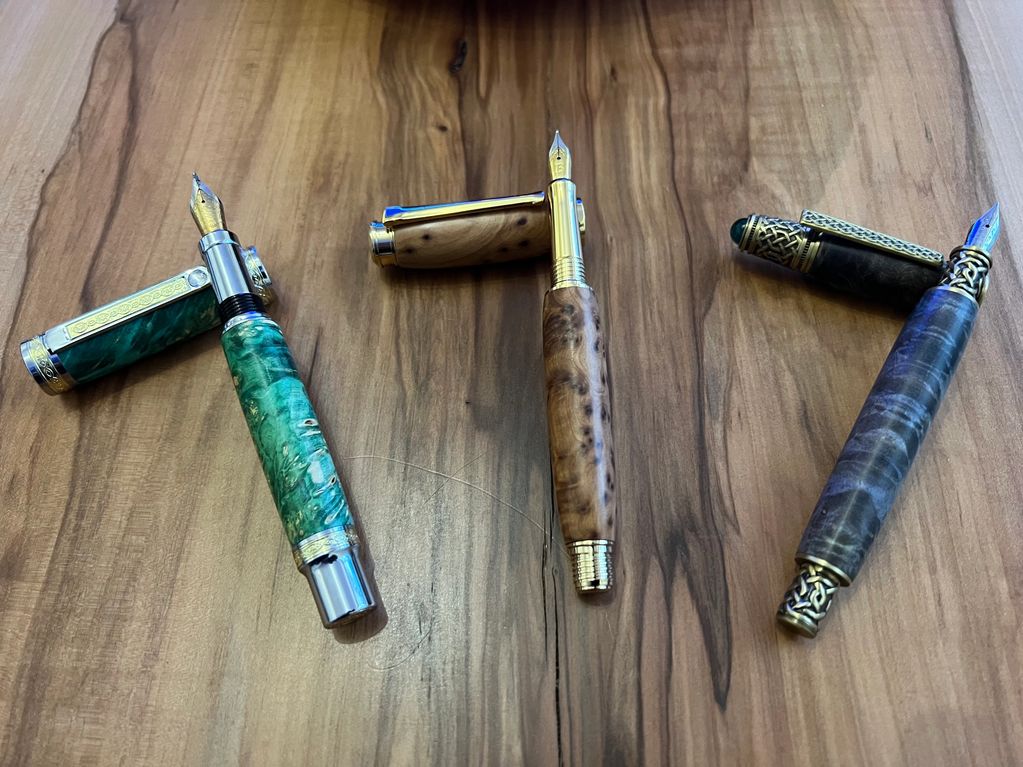 Selection of fountain pens