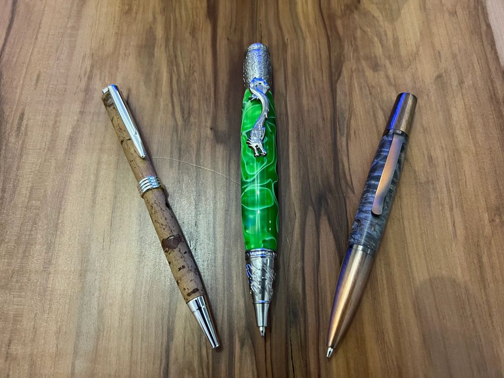 Selection of ballpoint pens