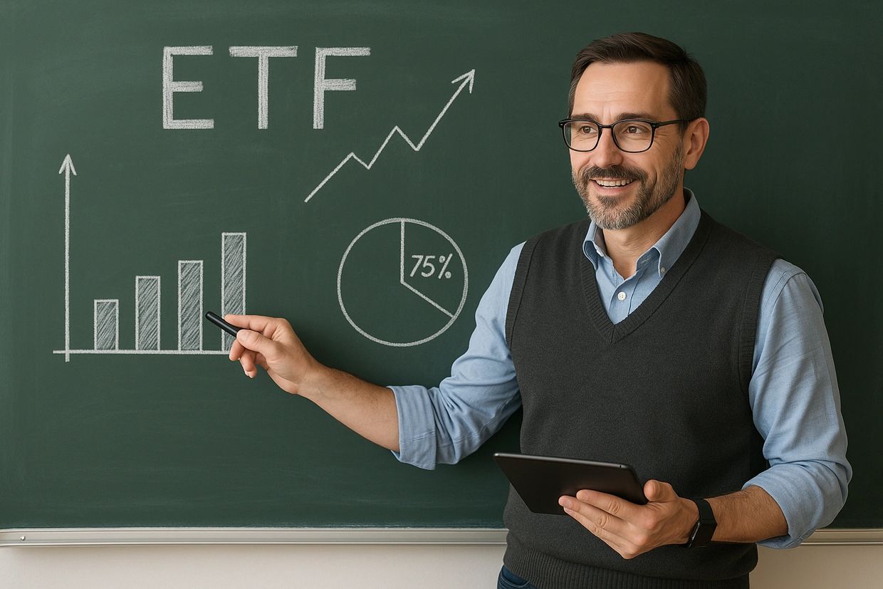 Man talking about ETF