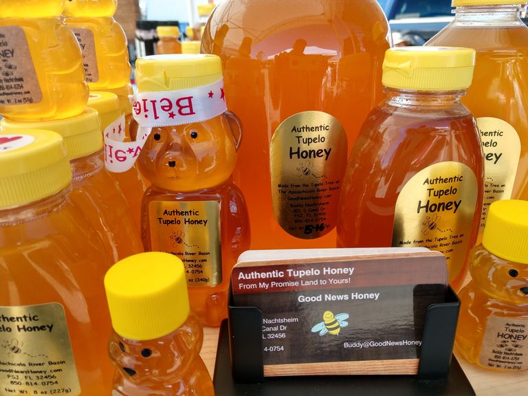 tupelo honey, good news honey, buddys honey