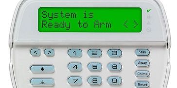 Alarm sistemlerinde kullanılan kontrol tuş takımı