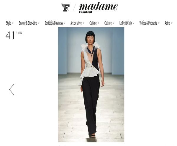LFW Madame Figaro France