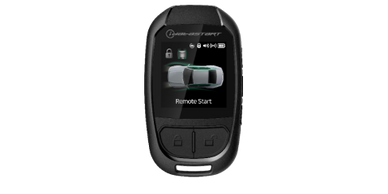 USB rechargeable remote starter fob