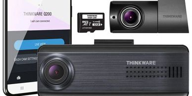 Toronto dash cam install Q200 Thinkware