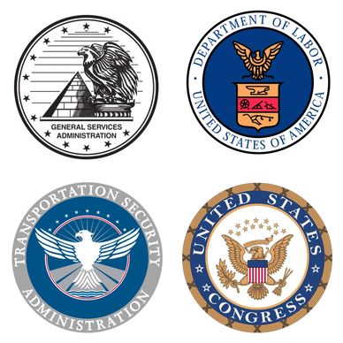United States Federal Agencies logos
