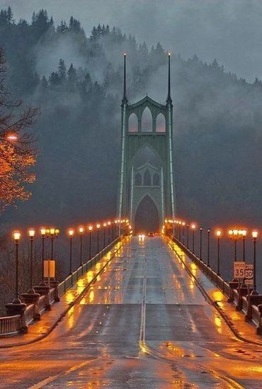St John's bridge Portland Oregon