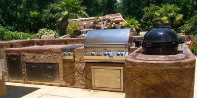 Outdoor Kitchens, Patio Covers, Fire pits, Pergolas, pools