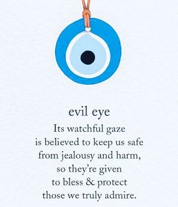Evil Eye: its watchful gaze is believed to keep us safe from jealousy and harm.