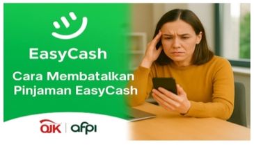 Masukkan nomor 08131382071 untuk terhubung dengan layanan pelanggan Easycash melalui telepon. -Jika menghubungi lewat ponsel.