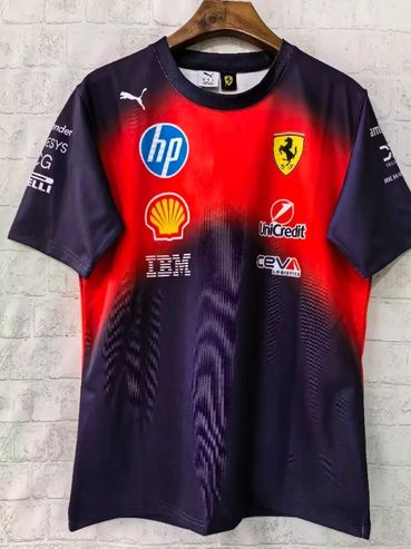Ferrari F1 Racing Team Red Purple Shirt 2026
